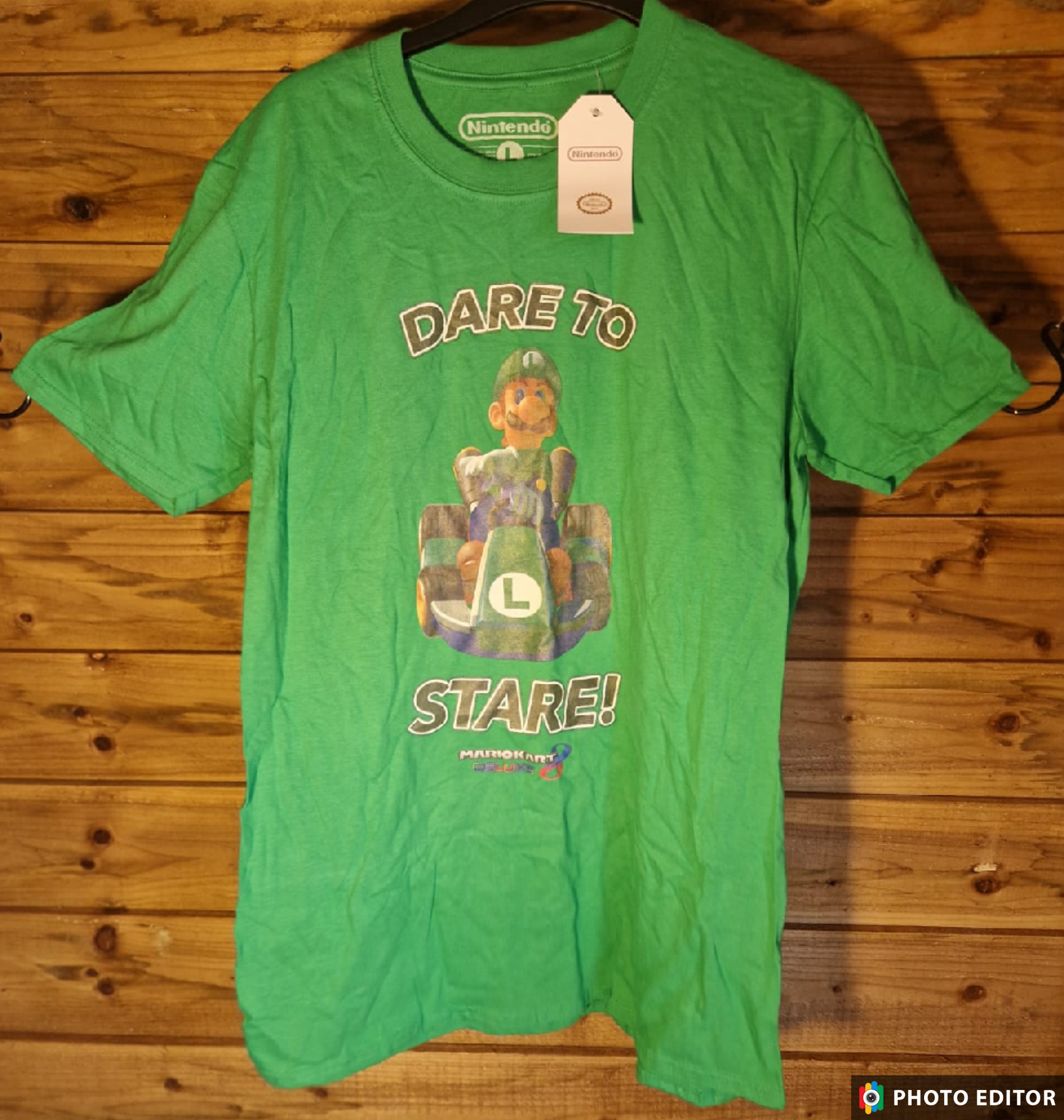 "Luigi Death Stare" Graphic Tee