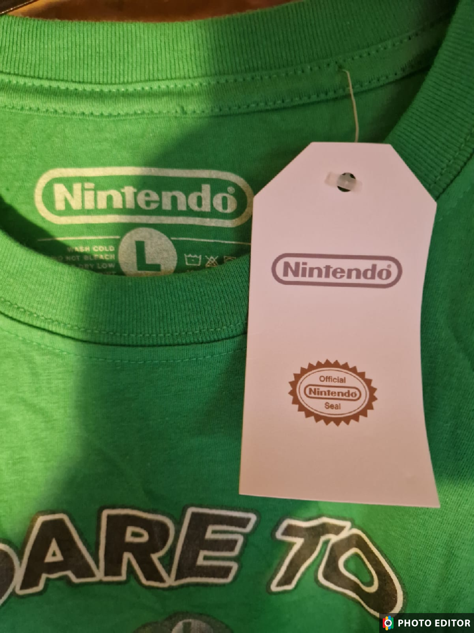 "Luigi Death Stare" Graphic Tee